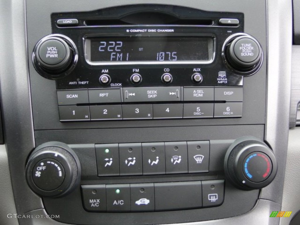 2009 CR-V EX - Taffeta White / Gray photo #13