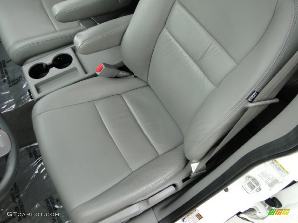 2009 CR-V EX - Taffeta White / Gray photo #16