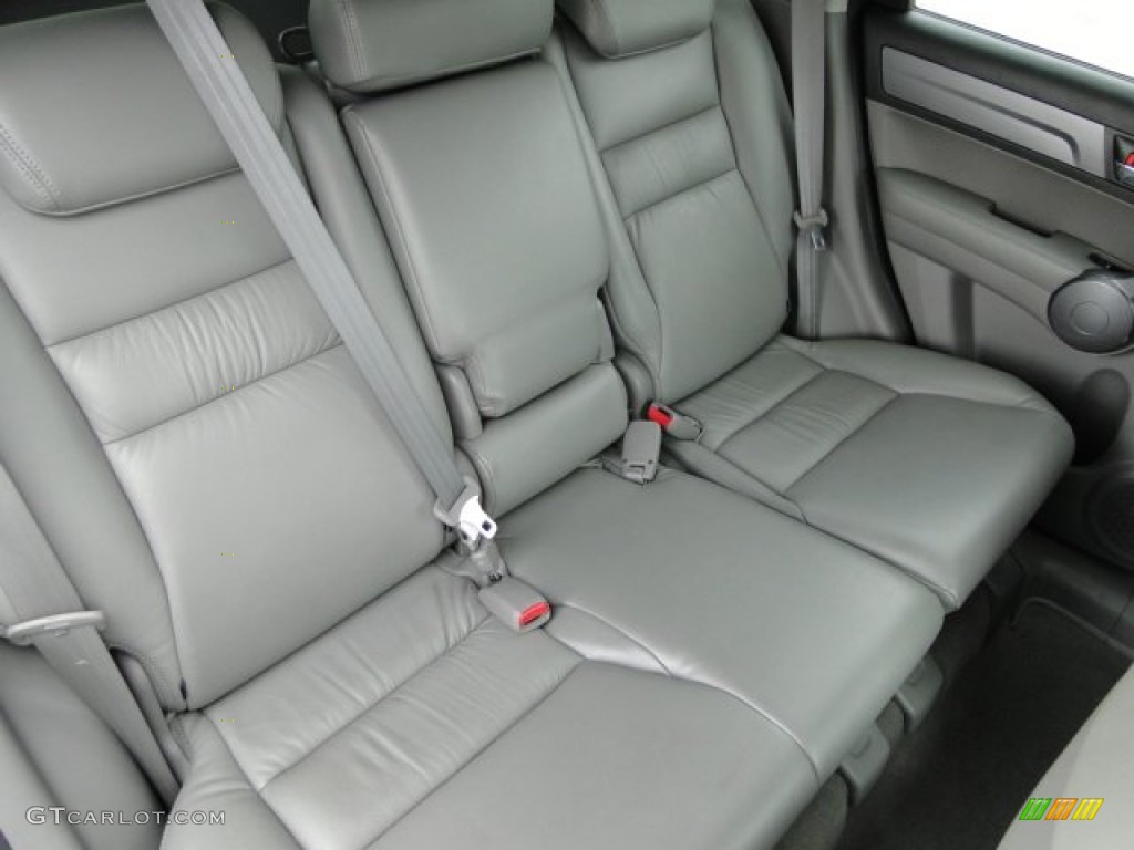 2009 CR-V EX - Taffeta White / Gray photo #18