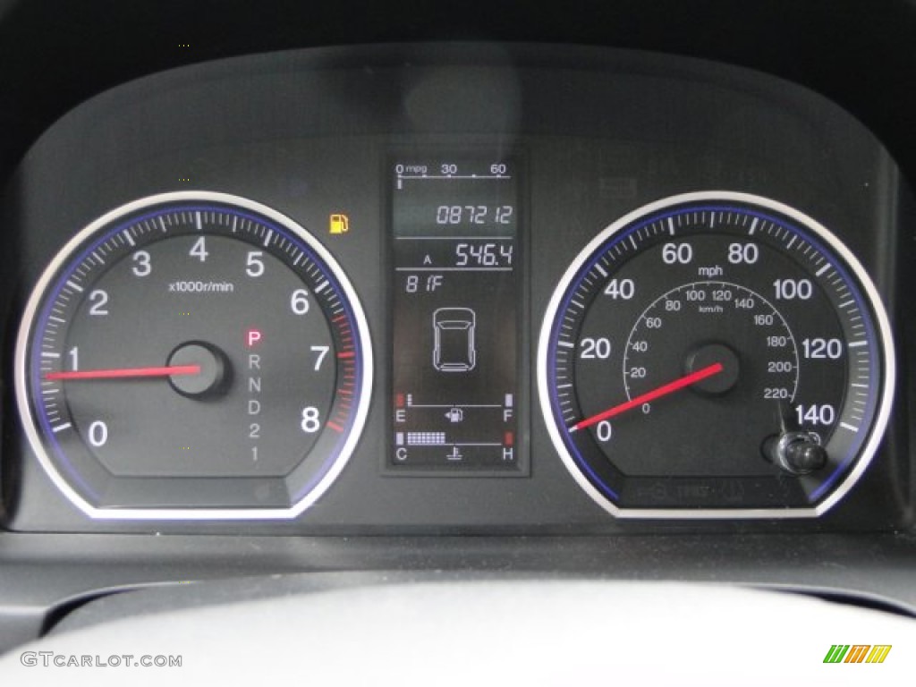 2009 CR-V EX - Taffeta White / Gray photo #19