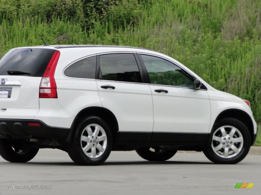 2009 CR-V EX - Taffeta White / Gray photo #24