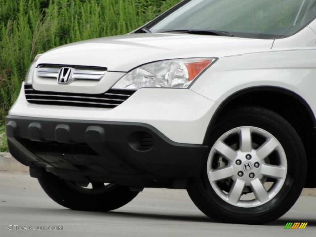 2009 CR-V EX - Taffeta White / Gray photo #33