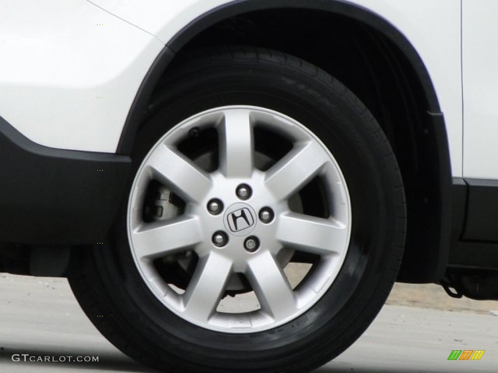 2009 CR-V EX - Taffeta White / Gray photo #34