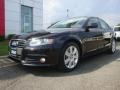 2009 Brilliant Black Audi A4 2.0T quattro Sedan  photo #1