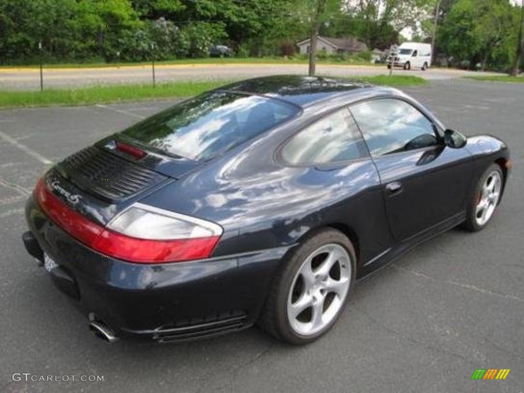 2004 911 Carrera 4S Coupe - Cobalt Blue Metallic / Black photo #6