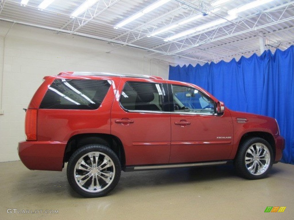 2013 Escalade Premium AWD - Crystal Red Tintcoat / Ebony photo #8