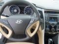 2014 Pearl White Hyundai Sonata GLS  photo #7