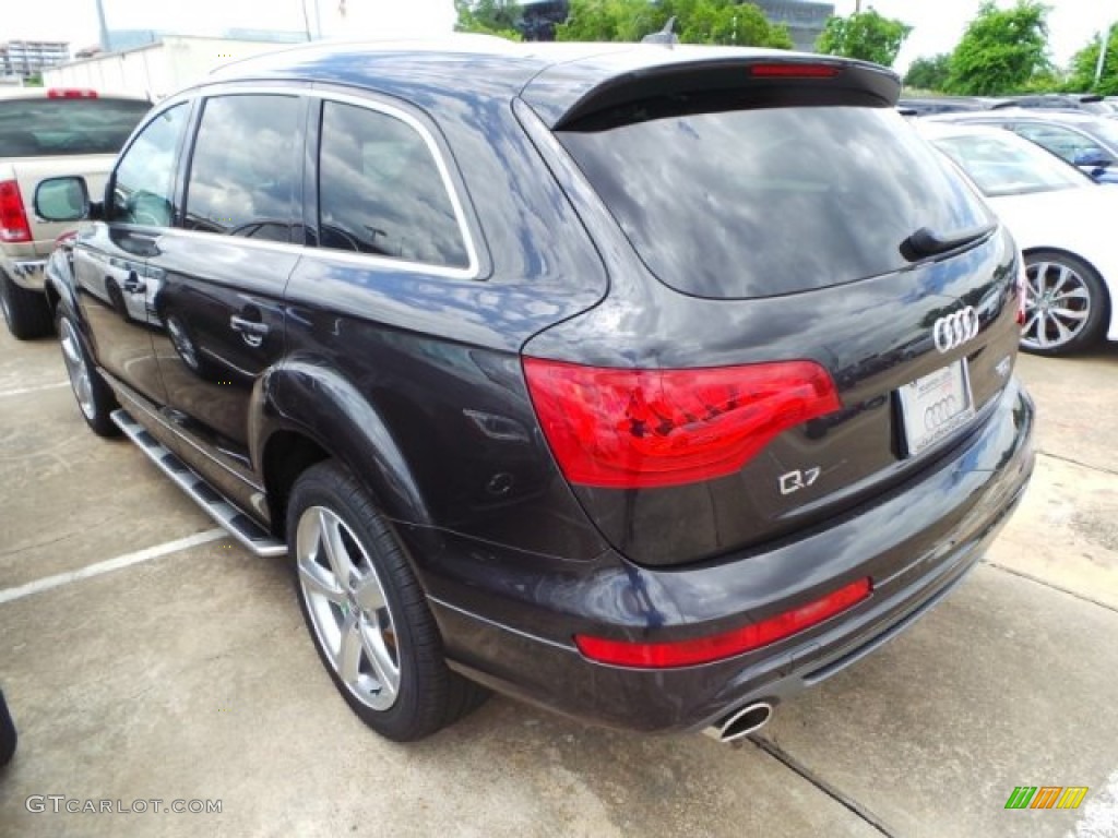 2014 Q7 3.0 TFSI quattro S Line Package - Lava Gray Pearl / Espresso photo #3