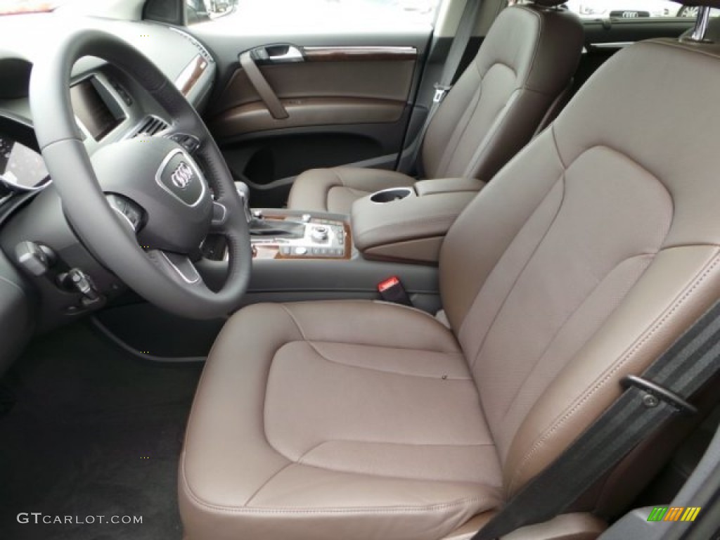 2014 Q7 3.0 TFSI quattro S Line Package - Lava Gray Pearl / Espresso photo #9
