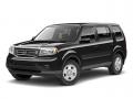 2014 Crystal Black Pearl Honda Pilot LX  photo #21