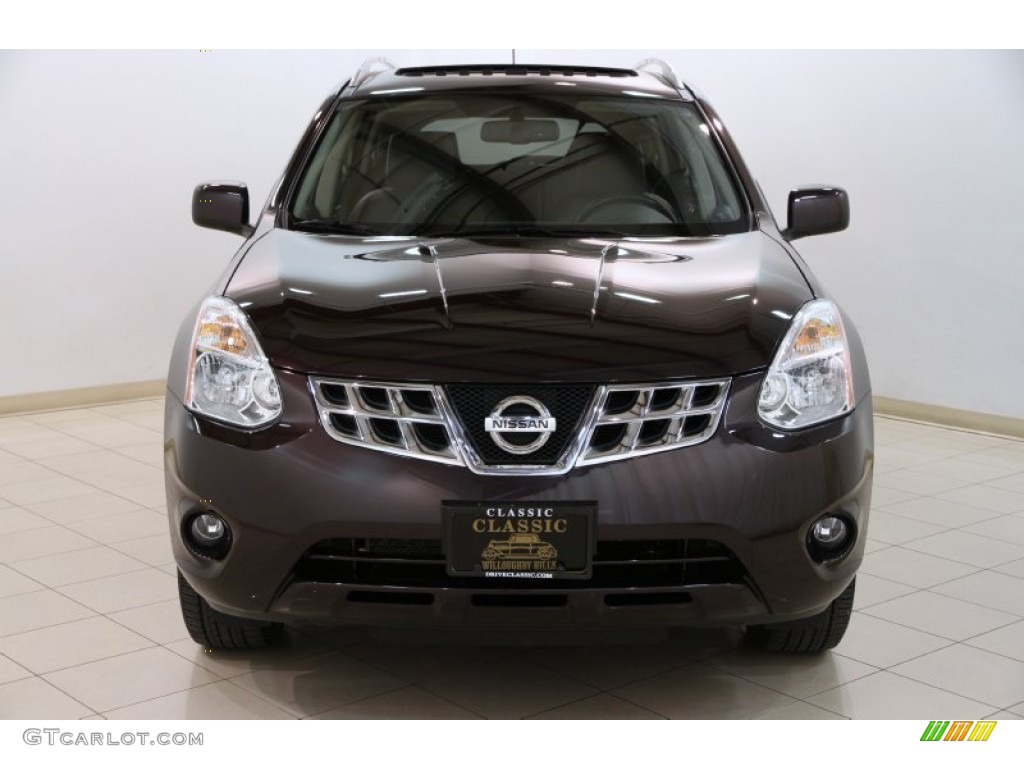 2011 Rogue SL AWD - Black Amethyst / Black photo #2
