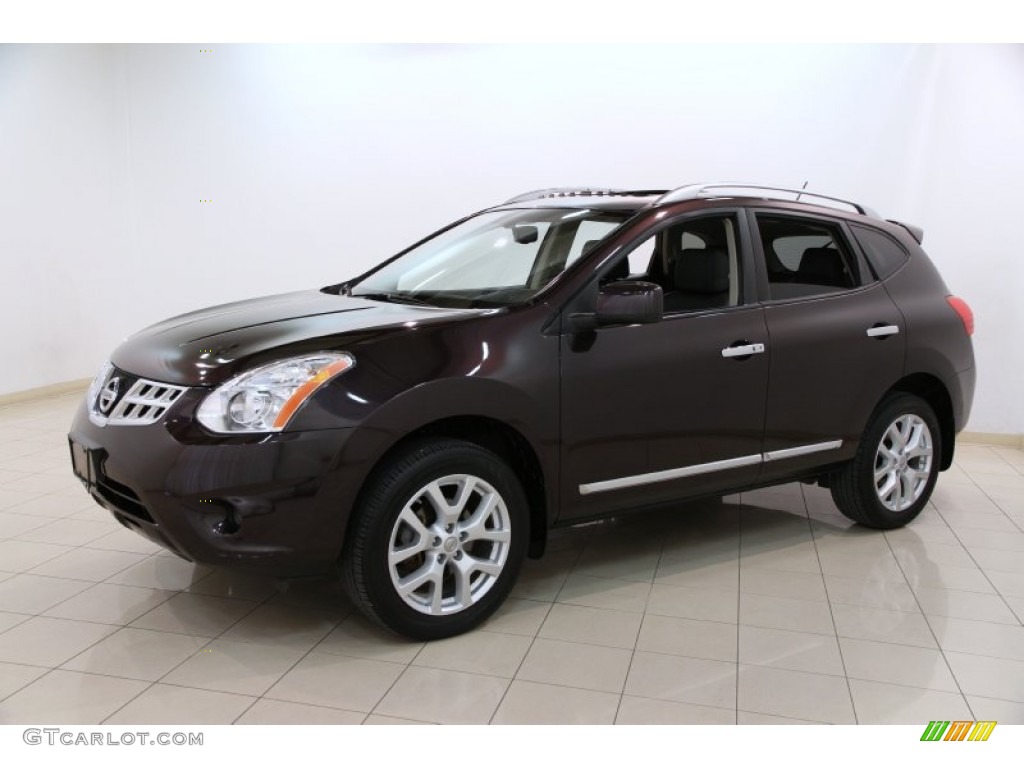 2011 Rogue SL AWD - Black Amethyst / Black photo #3