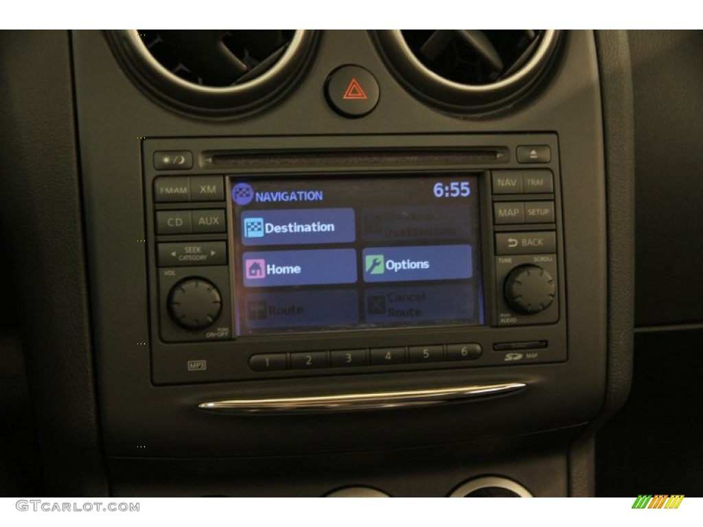 2011 Rogue SL AWD - Black Amethyst / Black photo #9