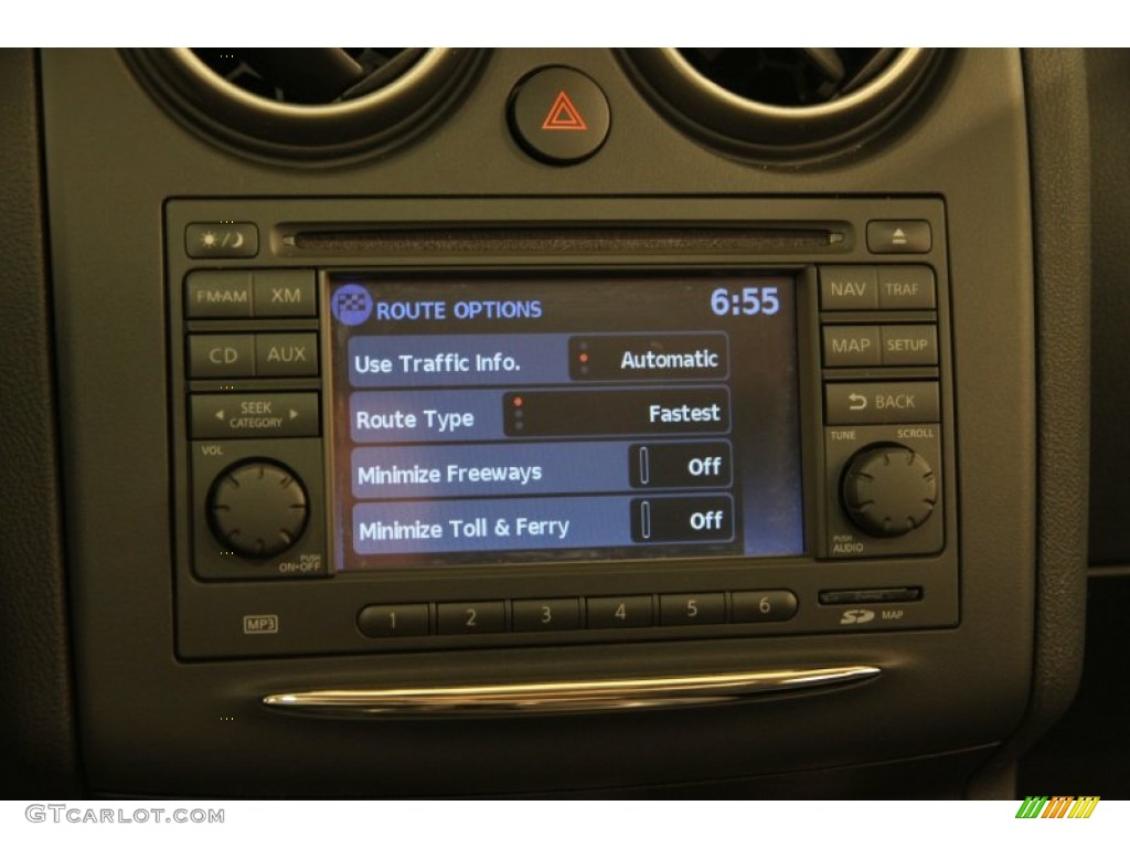 2011 Rogue SL AWD - Black Amethyst / Black photo #10