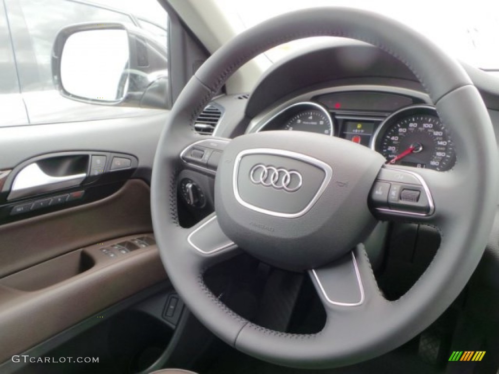 2014 Q7 3.0 TFSI quattro S Line Package - Lava Gray Pearl / Espresso photo #30