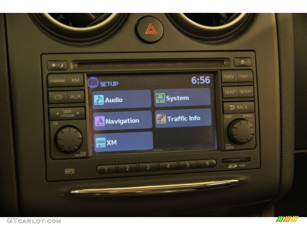 2011 Rogue SL AWD - Black Amethyst / Black photo #11