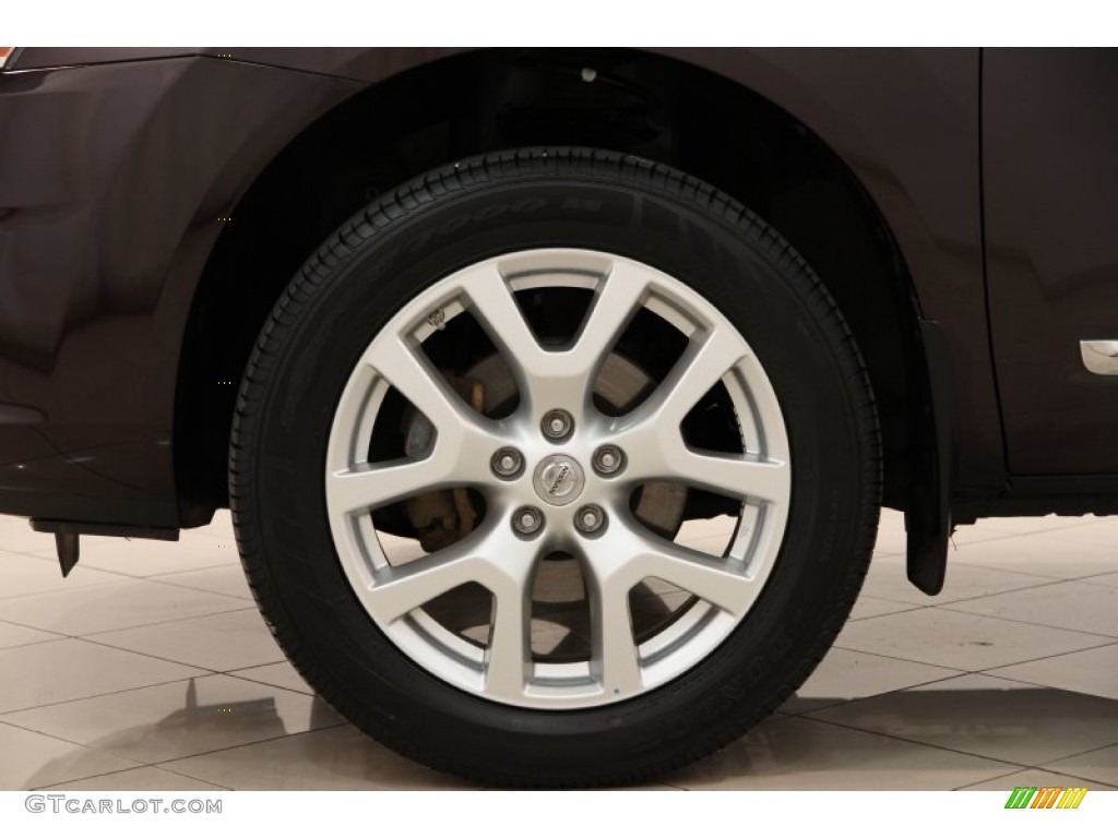 2011 Rogue SL AWD - Black Amethyst / Black photo #18
