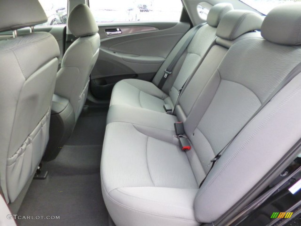 2014 Hyundai Sonata Hybrid Rear Seat Photo #94138527