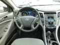 2014 Hyundai Sonata Gray Interior Dashboard Photo