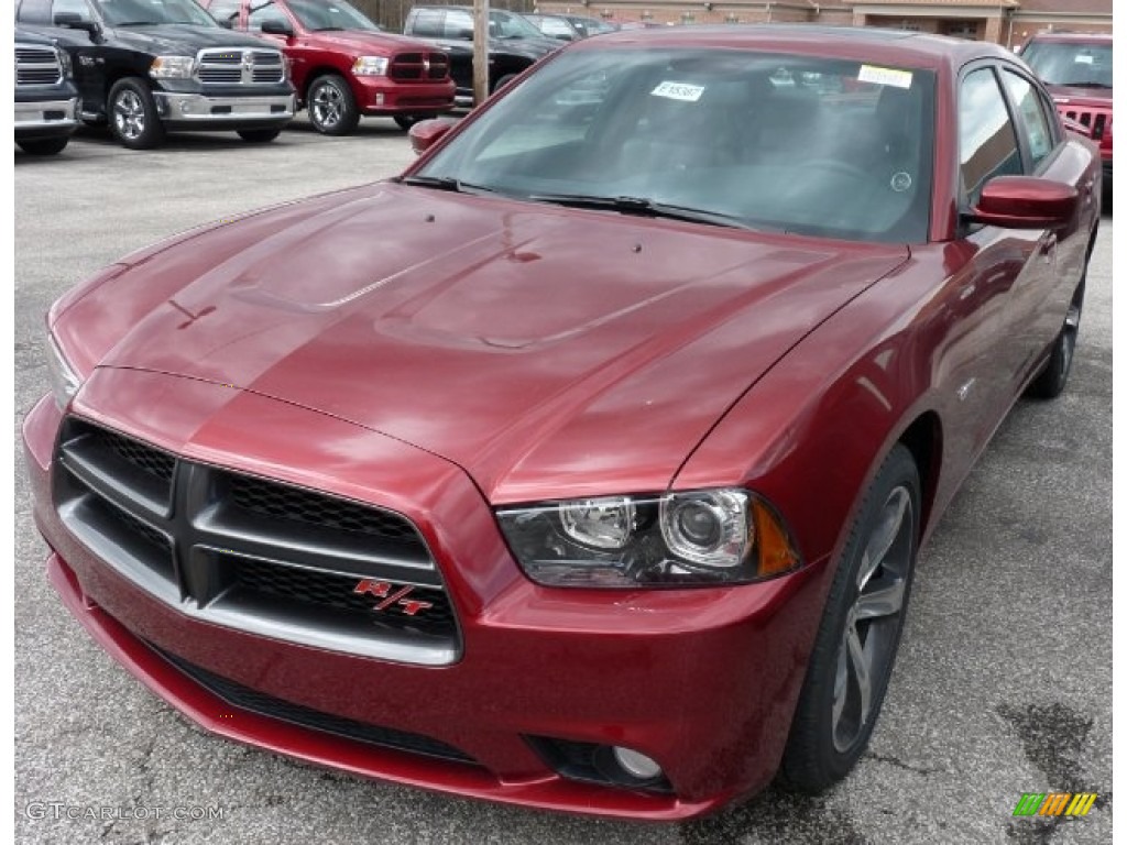 High Octane Red Pearl Dodge Charger