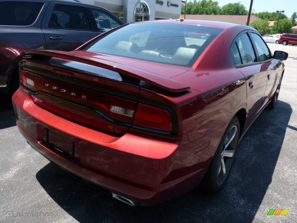 2014 Charger R/T Plus 100th Anniversary Edition - High Octane Red Pearl / Anniversary Black/Foundry Black with Cloud Overprint photo #17
