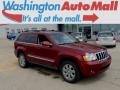 2008 Red Rock Crystal Pearl Jeep Grand Cherokee Limited 4x4  photo #1