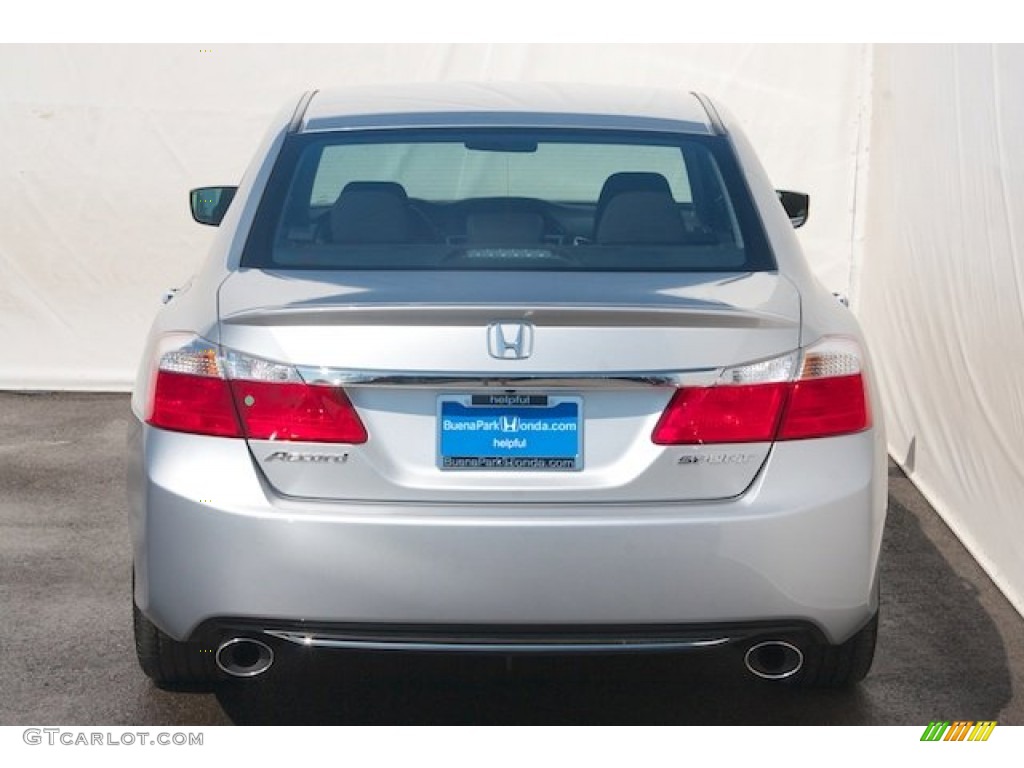 2014 Accord Sport Sedan - Alabaster Silver Metallic / Black photo #6