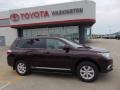 2013 Sizzling Crimson Mica Toyota Highlander V6 4WD  photo #2