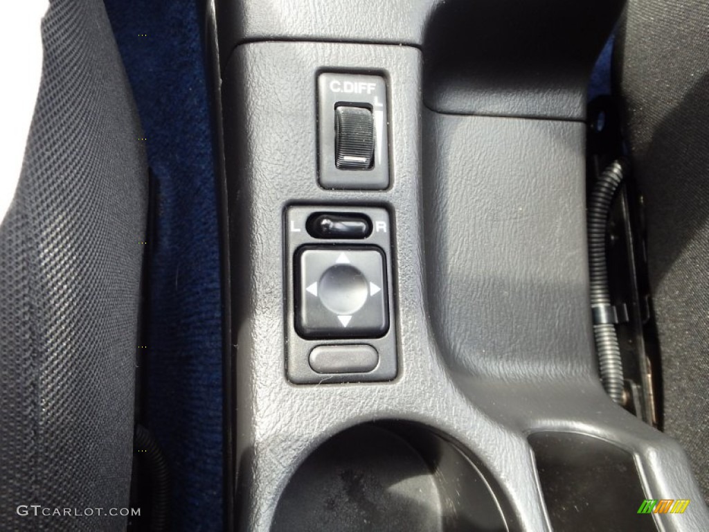 2004 Impreza WRX STi - Java Black Pearl / Blue Ecsaine/Black photo #17