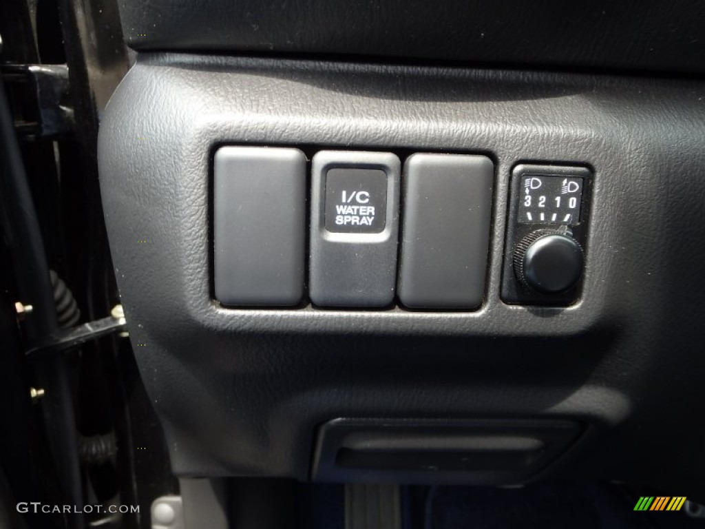2004 Impreza WRX STi - Java Black Pearl / Blue Ecsaine/Black photo #21