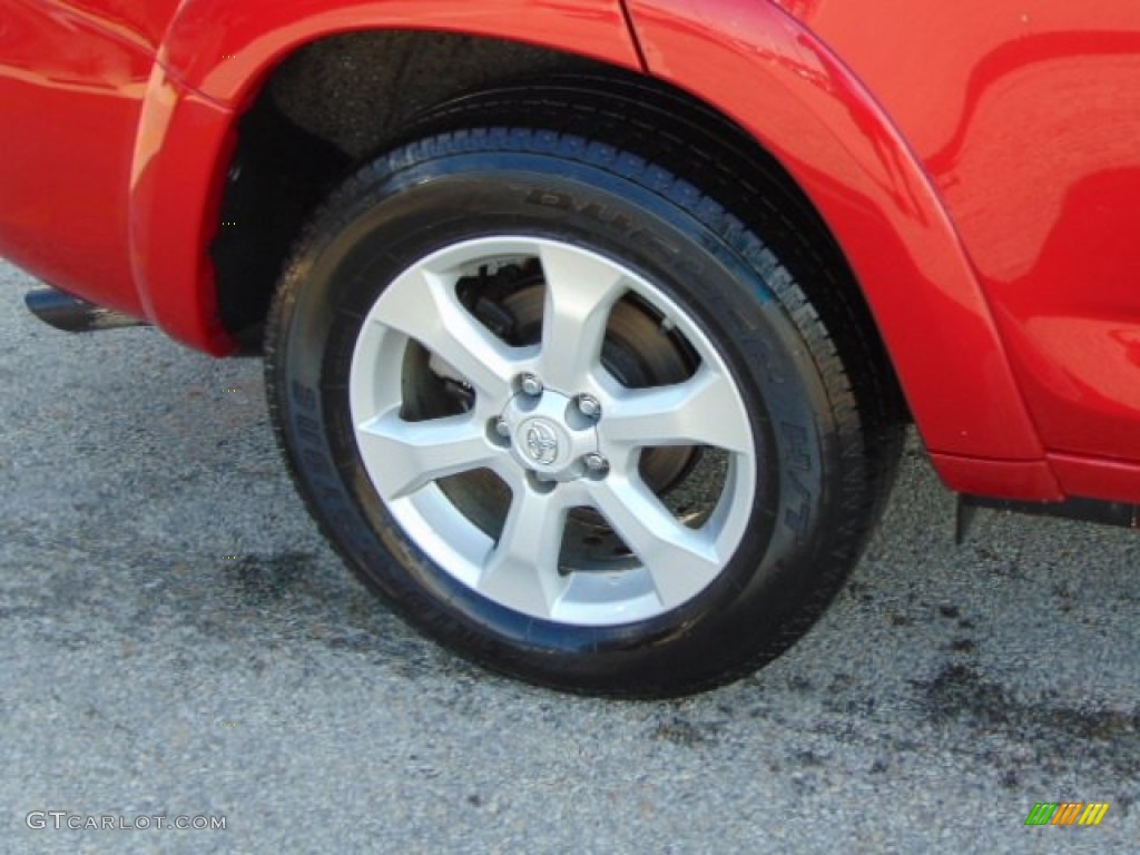 2011 RAV4 Limited 4WD - Barcelona Red Metallic / Sand Beige photo #3