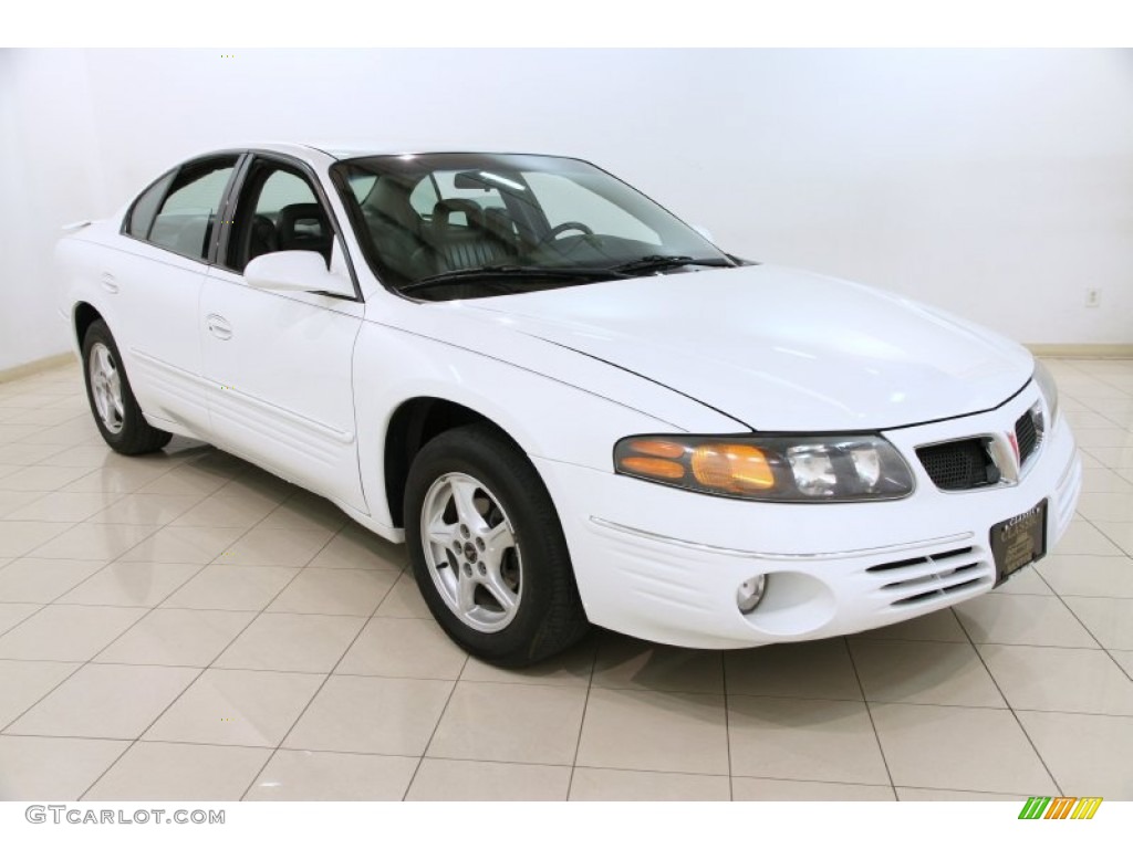 Arctic White Pontiac Bonneville