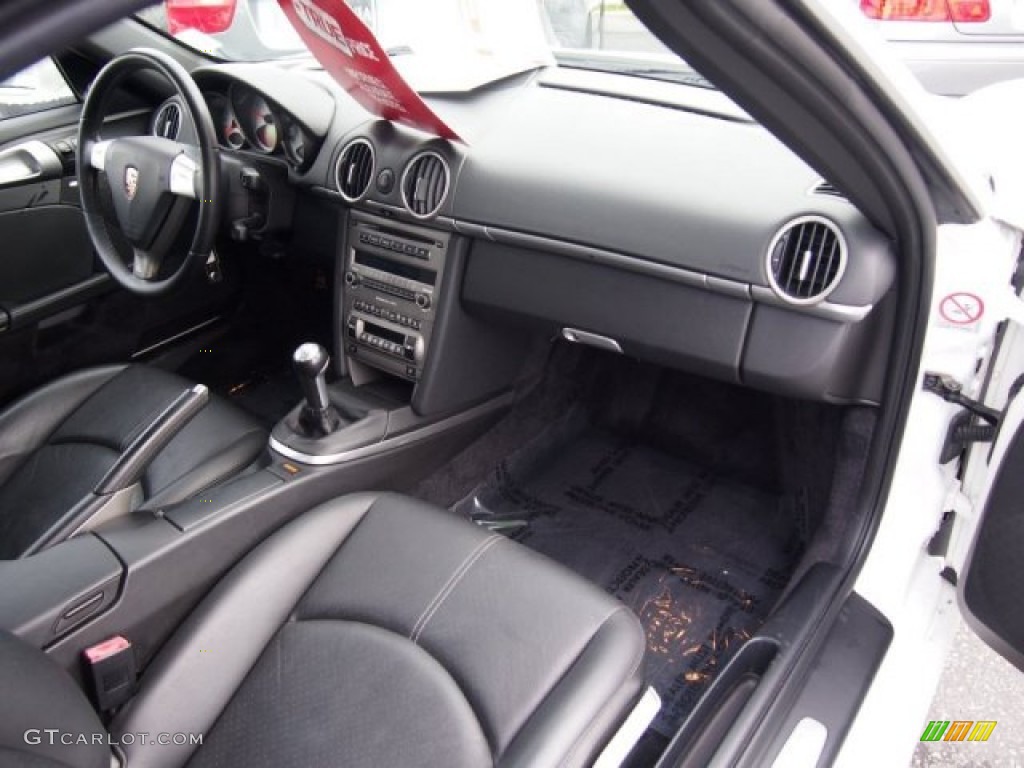 2007 Boxster S - Carrara White / Black photo #4