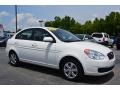 Nordic White 2011 Hyundai Accent GLS 4 Door