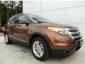 2012 Golden Bronze Metallic Ford Explorer XLT  photo #6