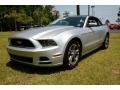 2014 Ingot Silver Ford Mustang V6 Premium Convertible  photo #1