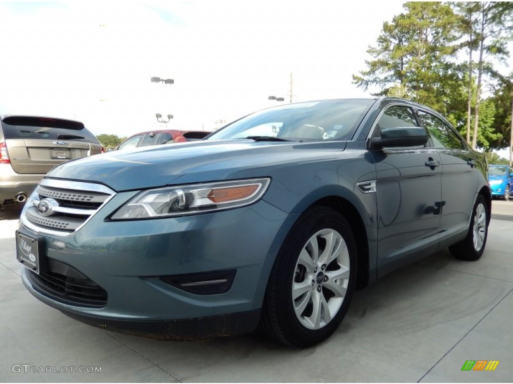 2010 Taurus SEL - Steel Blue Metallic / Light Stone photo #1