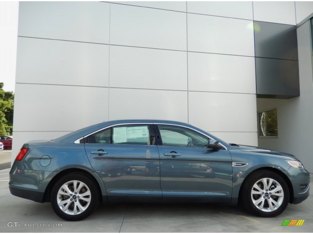 2010 Taurus SEL - Steel Blue Metallic / Light Stone photo #5