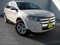 2013 White Suede Ford Edge SEL  photo #1