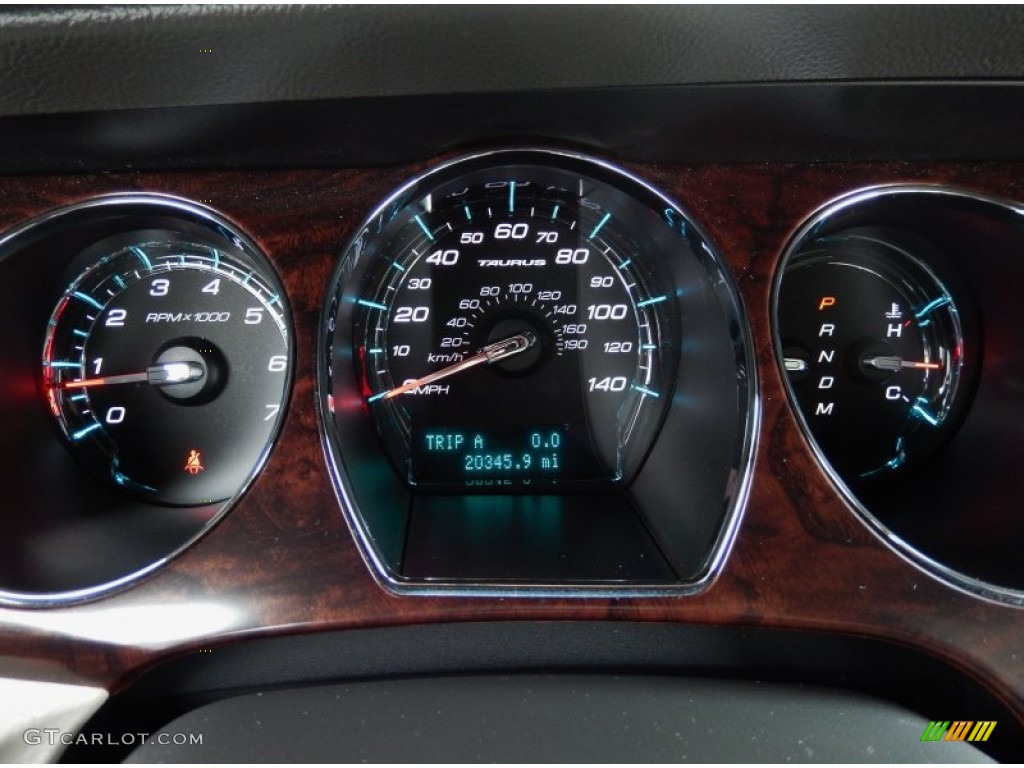 2010 Taurus SEL - Steel Blue Metallic / Light Stone photo #21