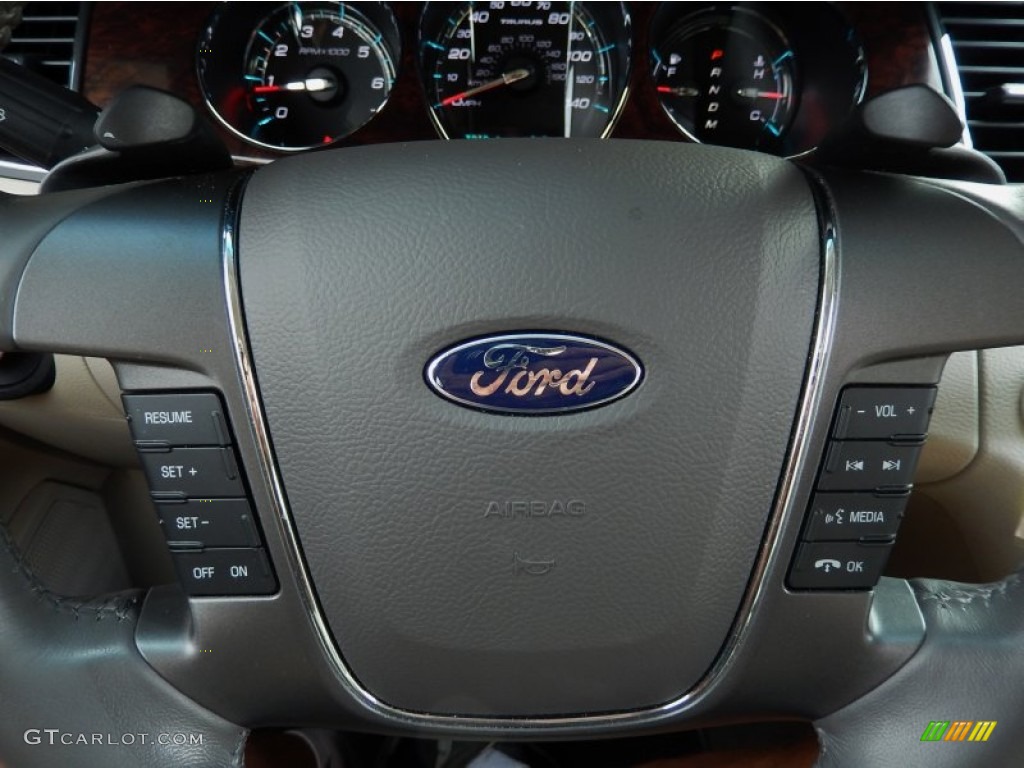 2010 Taurus SEL - Steel Blue Metallic / Light Stone photo #24