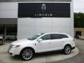 White Platinum Metallic Tri-Coat 2011 Lincoln MKT AWD EcoBoost