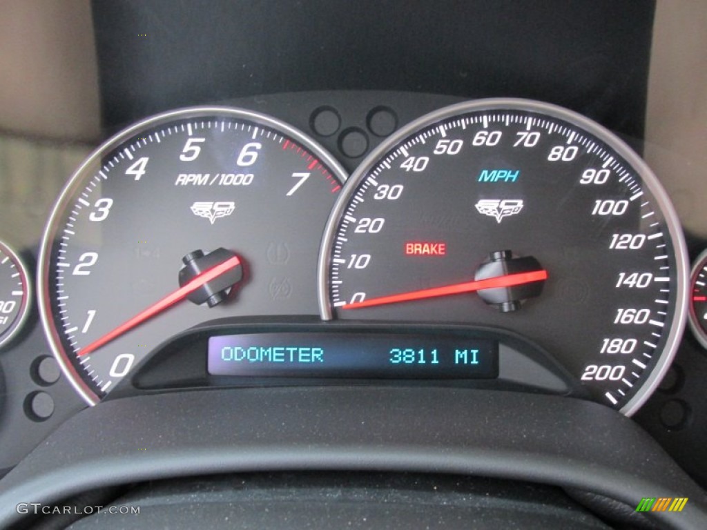 2013 Chevrolet Corvette Coupe Gauges Photo #94151994