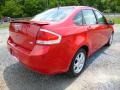 2008 Vermillion Red Ford Focus SES Sedan  photo #7