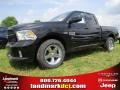 2014 Black Ram 1500 Express Quad Cab  photo #1