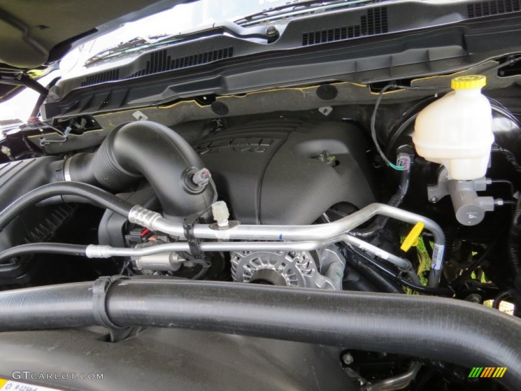 2014 1500 Express Quad Cab - Black / Black/Diesel Gray photo #8