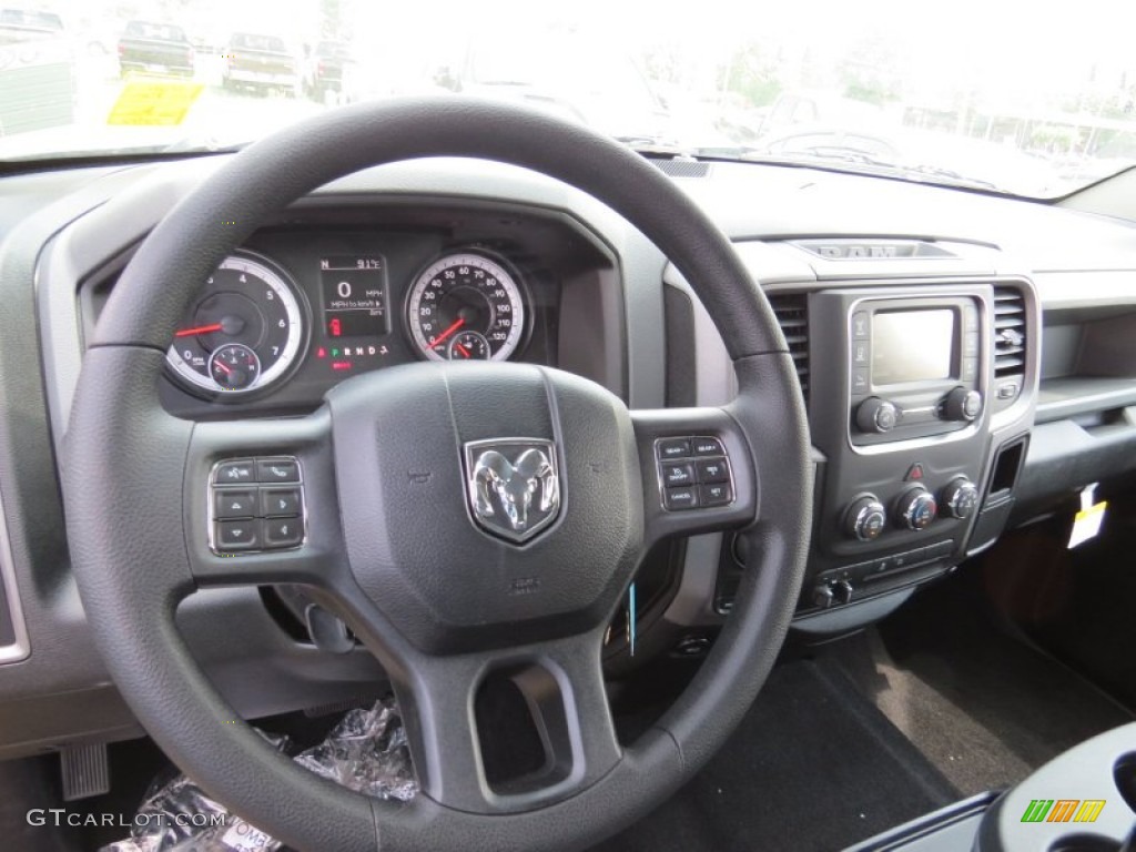 2014 1500 Express Crew Cab 4x4 - Black / Black/Diesel Gray photo #7