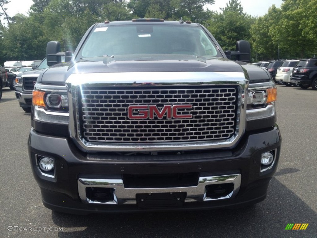 2015 Sierra 2500HD Denali Crew Cab 4x4 - Iridium Metallic / Jet Black photo #2