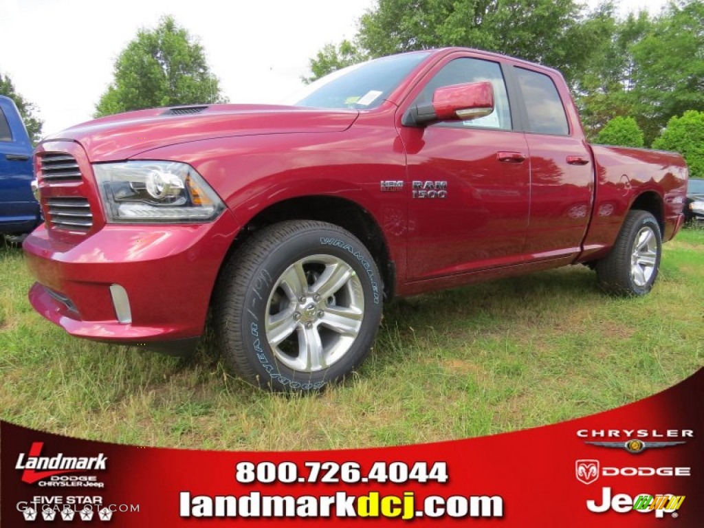 Deep Cherry Red Crystal Pearl Ram 1500