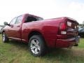 2014 Deep Cherry Red Crystal Pearl Ram 1500 Sport Quad Cab  photo #2